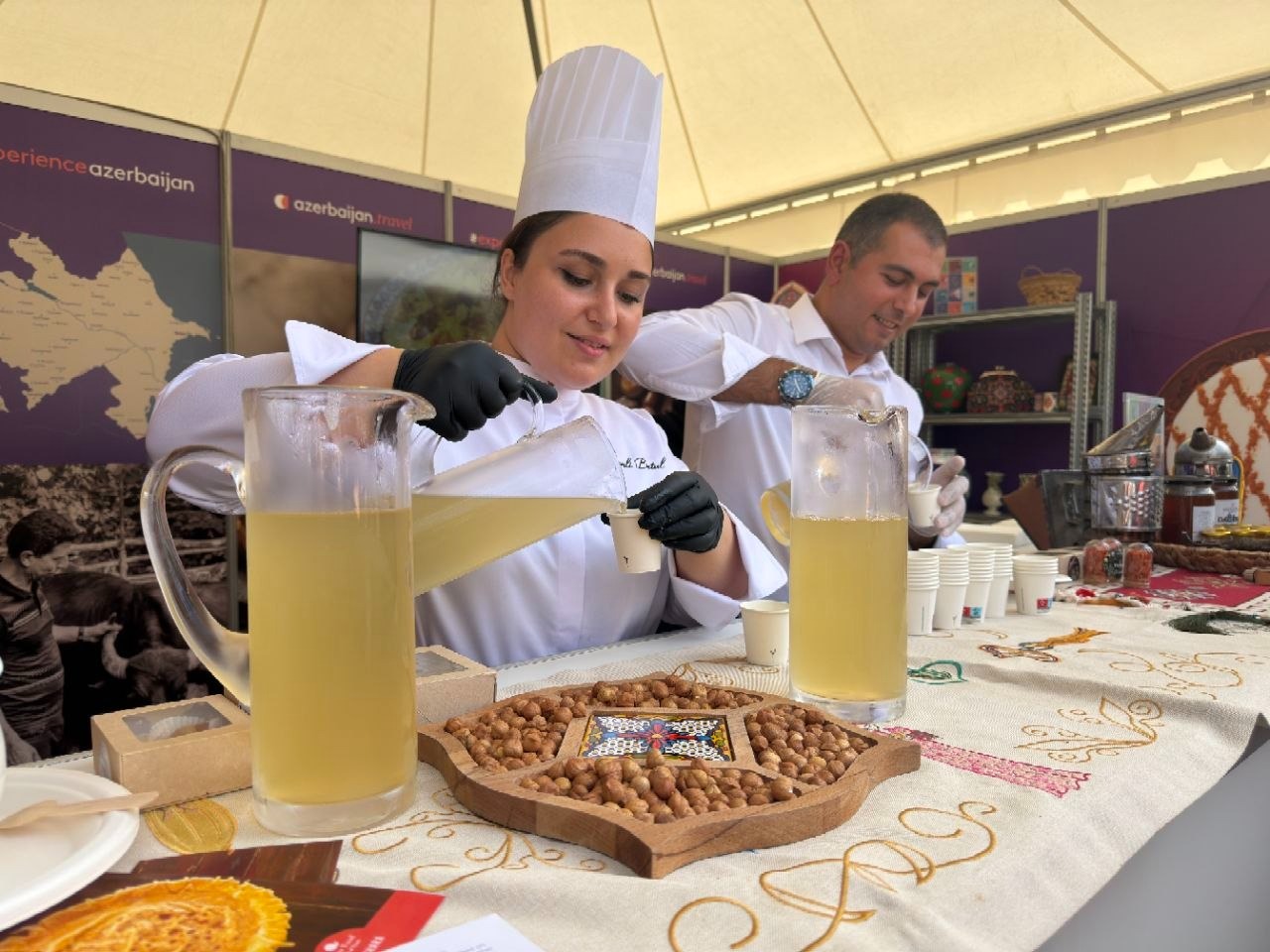Azərbaycanın qastroturizm imkanları İtaliyada keçirilən beynəlxalq festivalda təqdim olunub